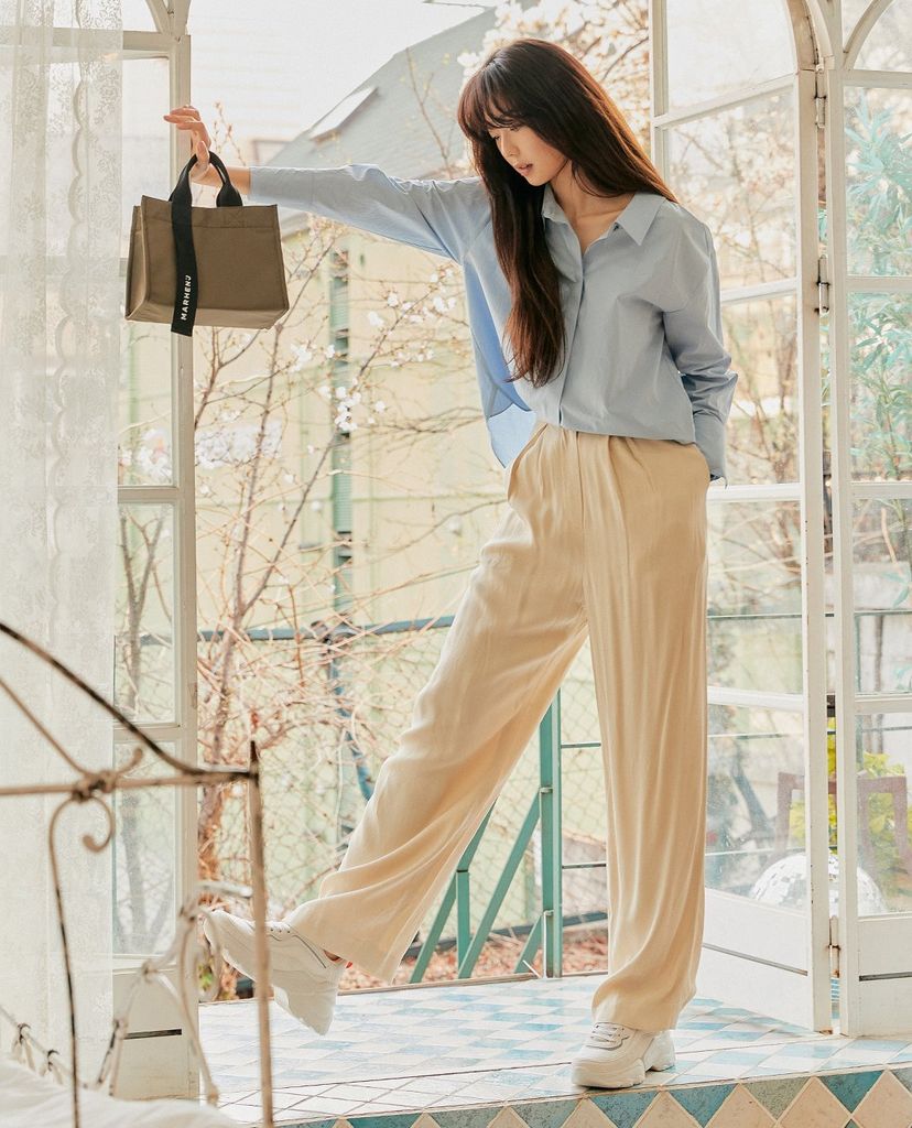 Marhen.J - Túi đeo vai chữ nhật vải bố New Rico Mini