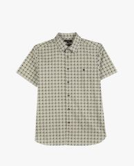 TED BAKER - Áo sơ mi nam tay ngắn phối họa tiết thời trang
