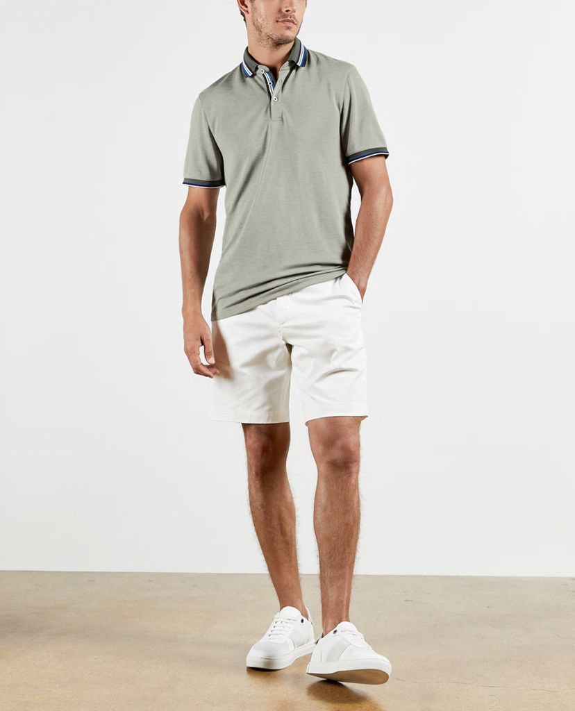 TED BAKER - Áo polo nam tay ngắn Shred