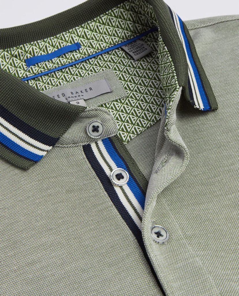 TED BAKER - Áo polo nam tay ngắn Shred