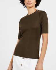 TED BAKER - Áo thun nữ ngắn tay phom ôm Jasmyhn
