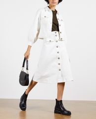 TED BAKER - Áo thun nữ ngắn tay phom ôm Jasmyhn
