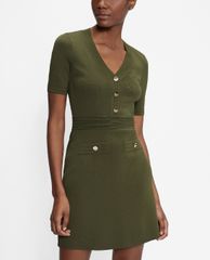 TED BAKER - Đầm mini dáng xòe chữ A Katanna