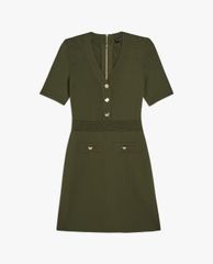 TED BAKER - Đầm mini dáng xòe chữ A Katanna
