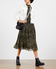 TED BAKER - Đầm midi cổ trụ sát nách Lemmie