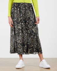 TED BAKER - Chân váy midi lưng thun Betany
