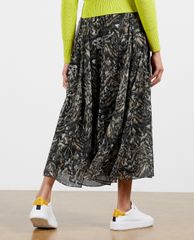 TED BAKER - Chân váy midi lưng thun Betany