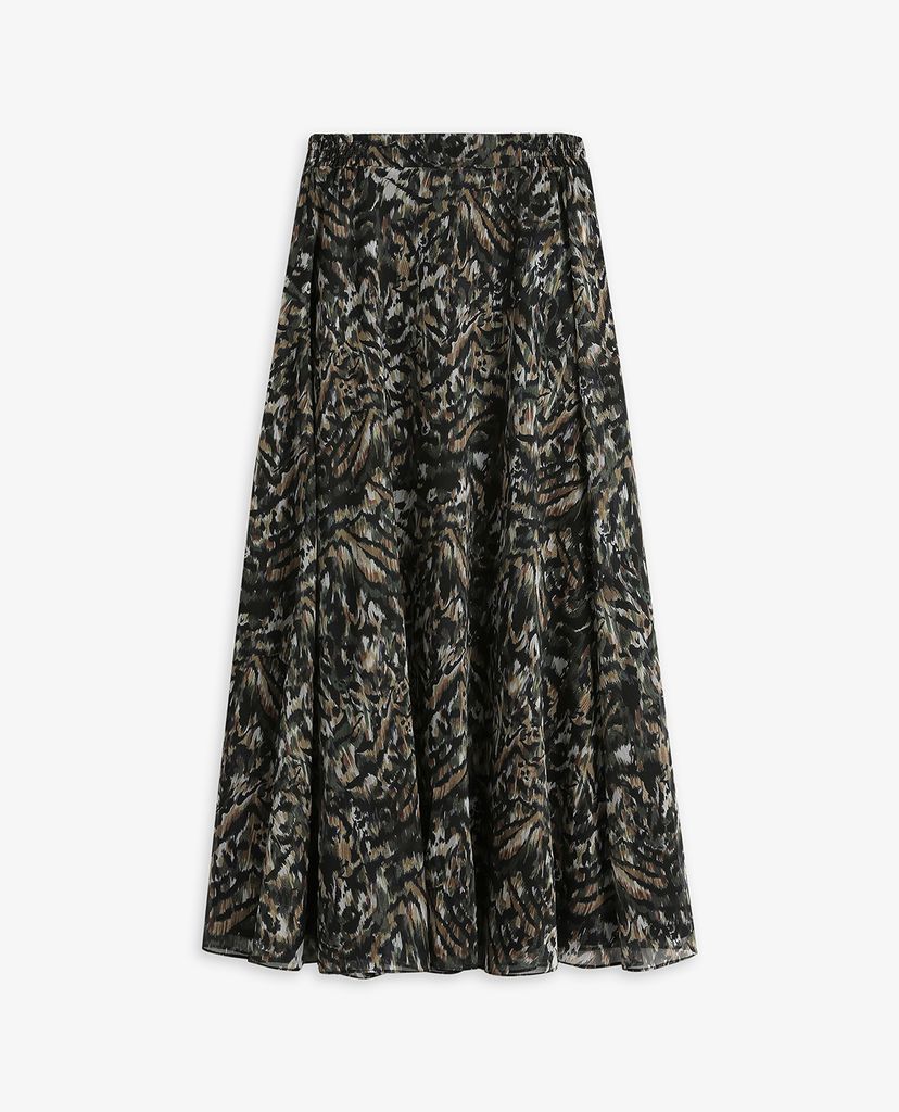 TED BAKER - Chân váy midi lưng thun Betany