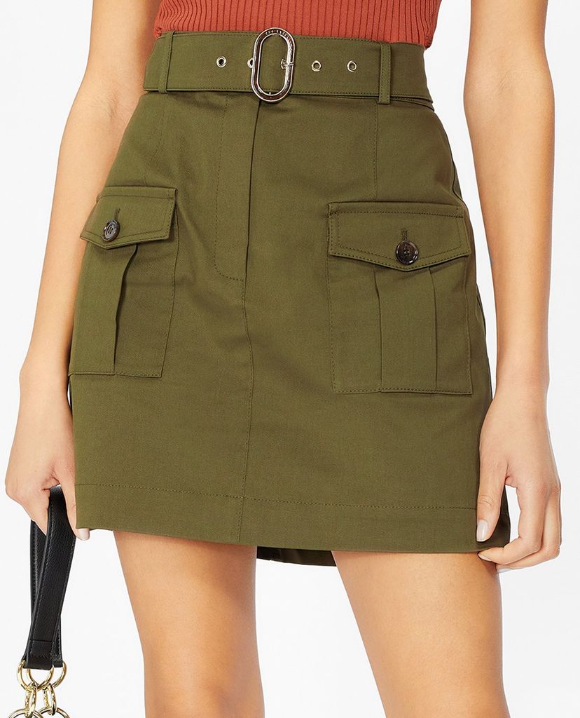 TED BAKER - Chân váy mini chữ A Wrene