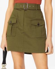 TED BAKER - Chân váy mini chữ A Wrene