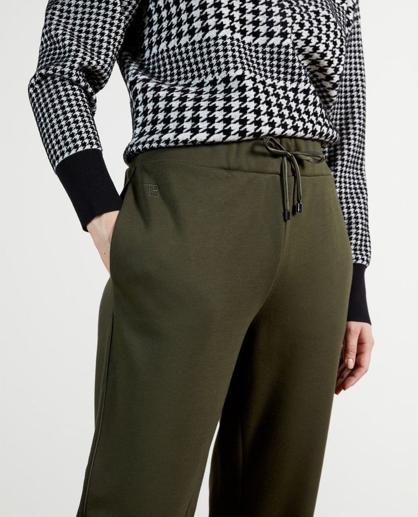 TED BAKER - Quần jogger nữ lưng thun không bo gấu Vveria
