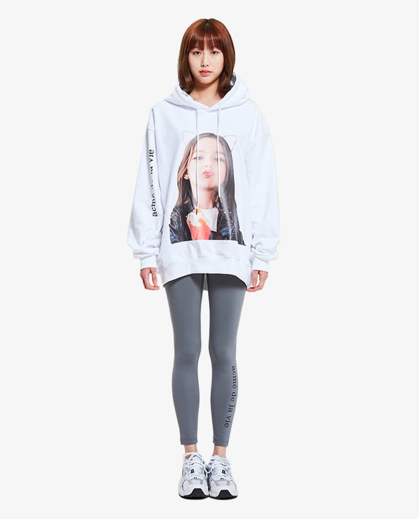 ADLV - Áo hoodie tay dài Baby Face