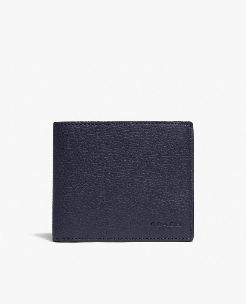 COACH - Ví da nam dạng gập 3 In 1 With Signature Canvas Detail
