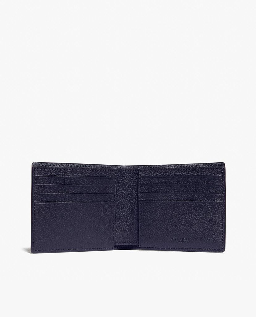 COACH - Ví da nam dạng gập 3 In 1 With Signature Canvas Detail