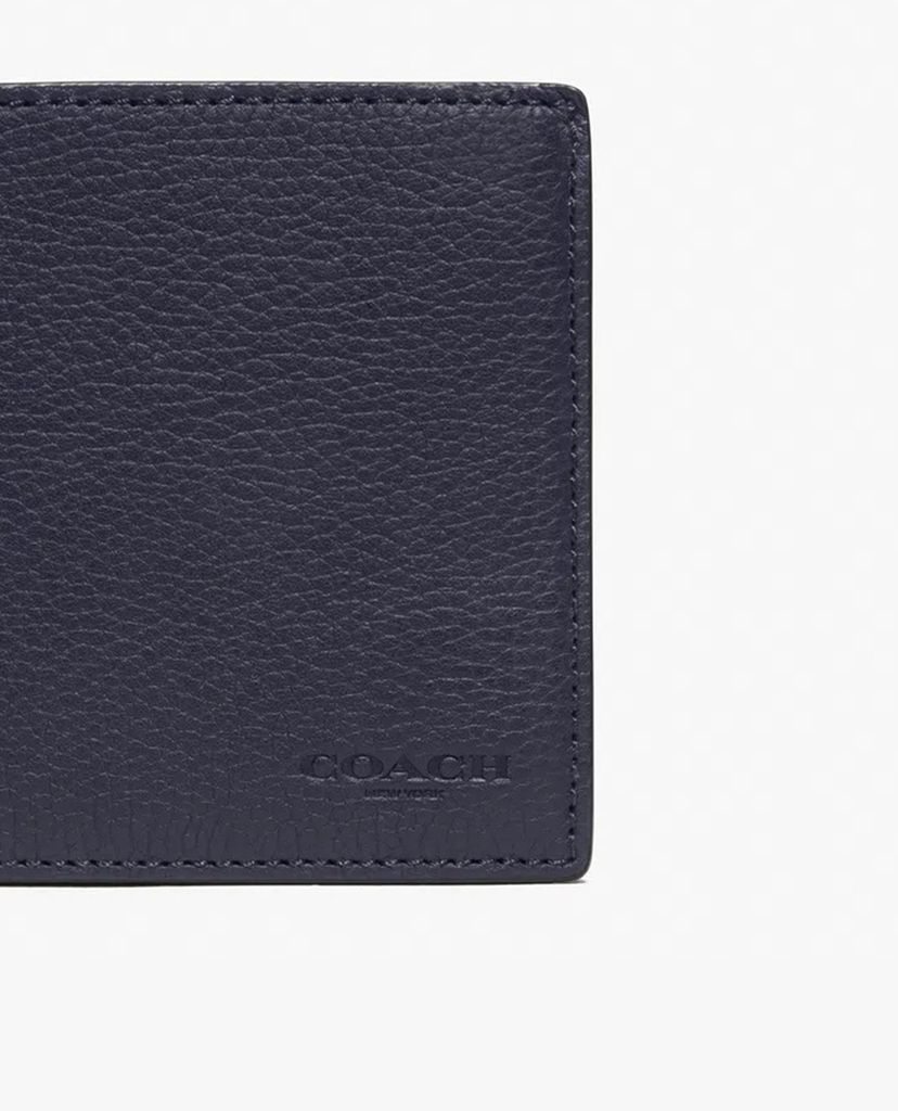 COACH - Ví da nam dạng gập 3 In 1 With Signature Canvas Detail