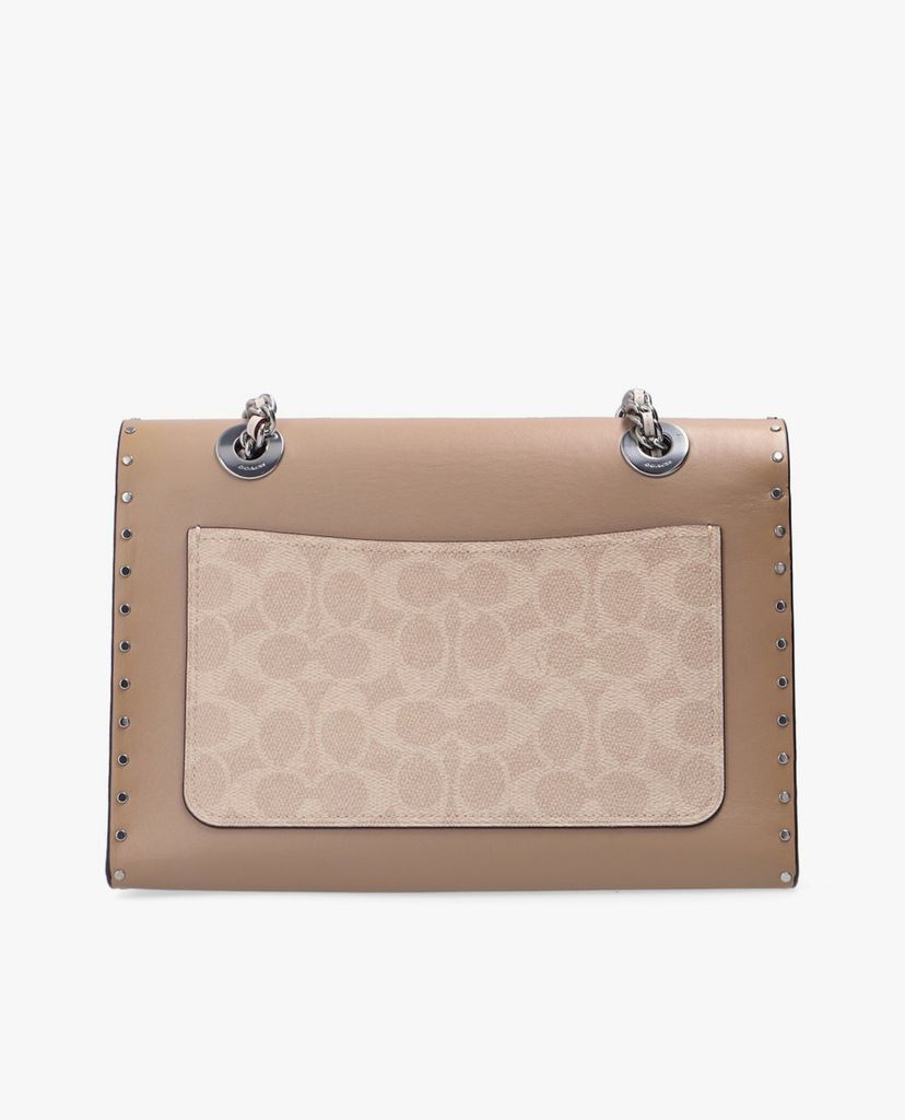 COACH - Túi đeo chéo nữ chữ nhật nắp gập Parker