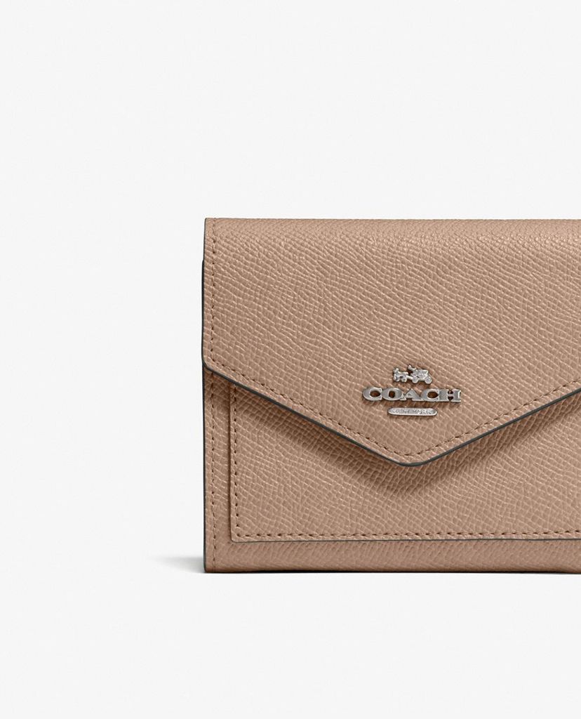 COACH - Ví nữ mini dạng gập bì thư thời trang