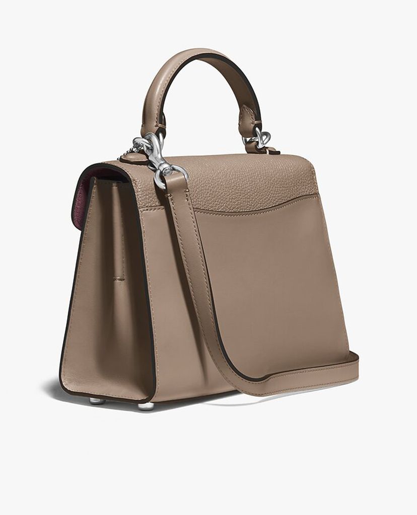 COACH - Túi xách tay chữ nhật nắp gập Tabby 20