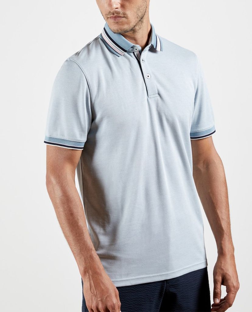 TED BAKER - Áo polo nam tay ngắn Shred