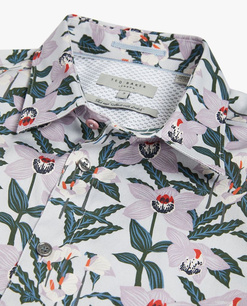 TED BAKER - Áo sơ mi nam tay ngắn Loaves