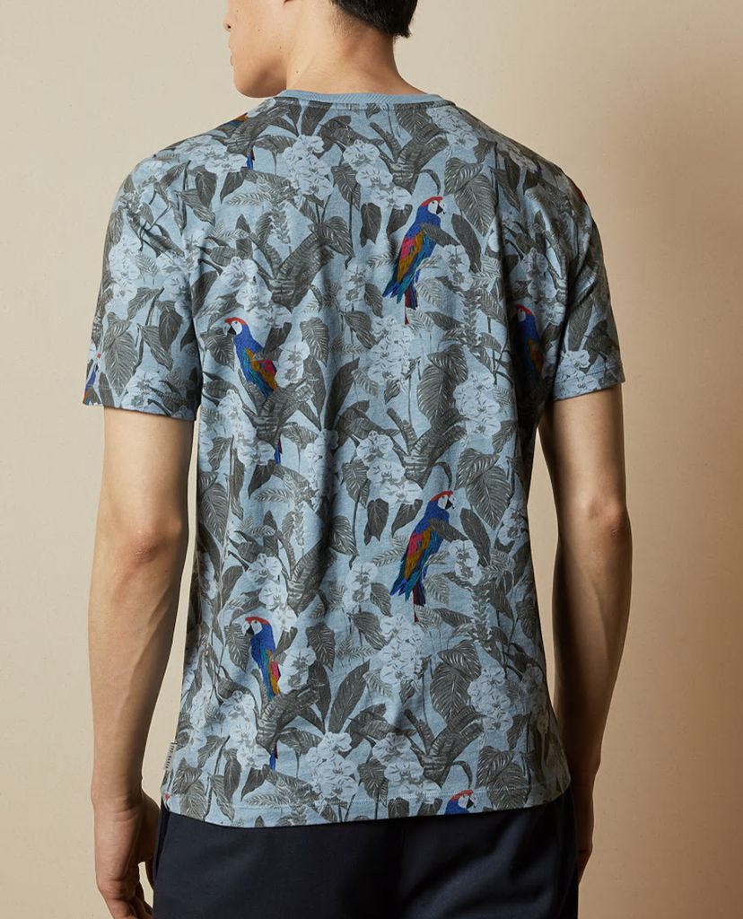 TED BAKER - Áo thun cổ tròn tay ngắn Freshte