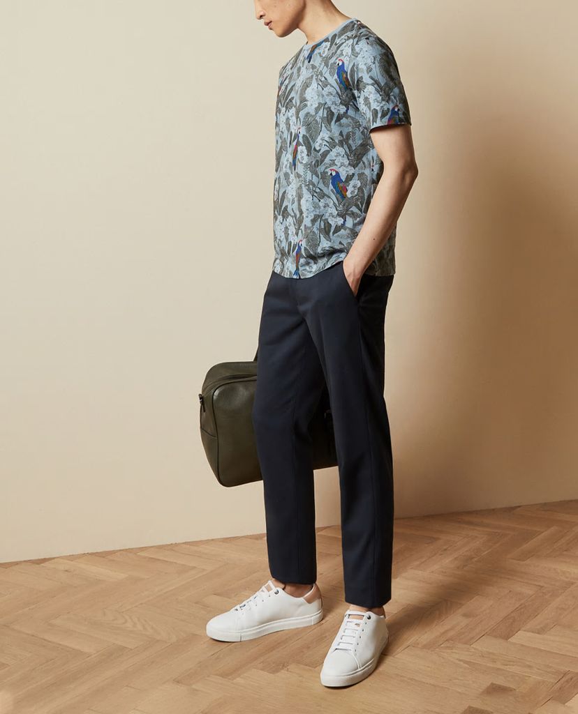 TED BAKER - Áo thun cổ tròn tay ngắn Freshte