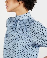 TED BAKER - Áo kiểu nữ cổ cao Priyal
