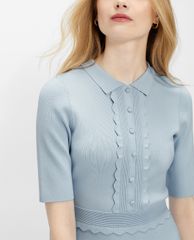 TED BAKER - Đầm mini phom xòe cổ bẻ Tilliii