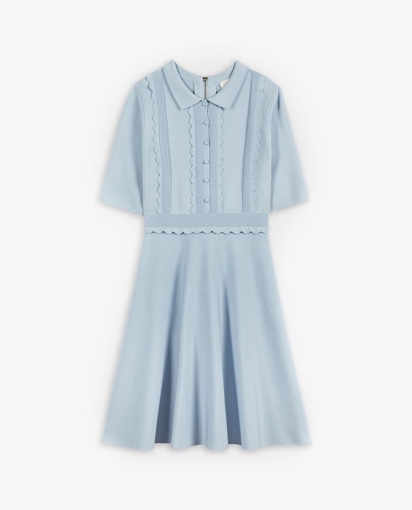 TED BAKER - Đầm mini phom xòe cổ bẻ Tilliii