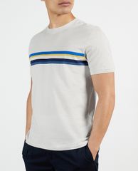 TED BAKER - Áo thun nam cổ tròn tay ngắn Callz