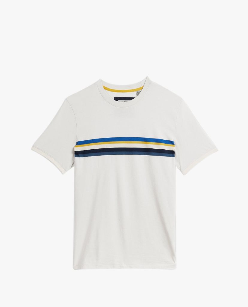 TED BAKER - Áo thun nam cổ tròn tay ngắn Callz