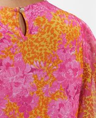 TED BAKER - Áo kiểu nữ cổ tròn tay loe Lilanya