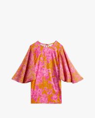 TED BAKER - Áo kiểu nữ cổ tròn tay loe Lilanya