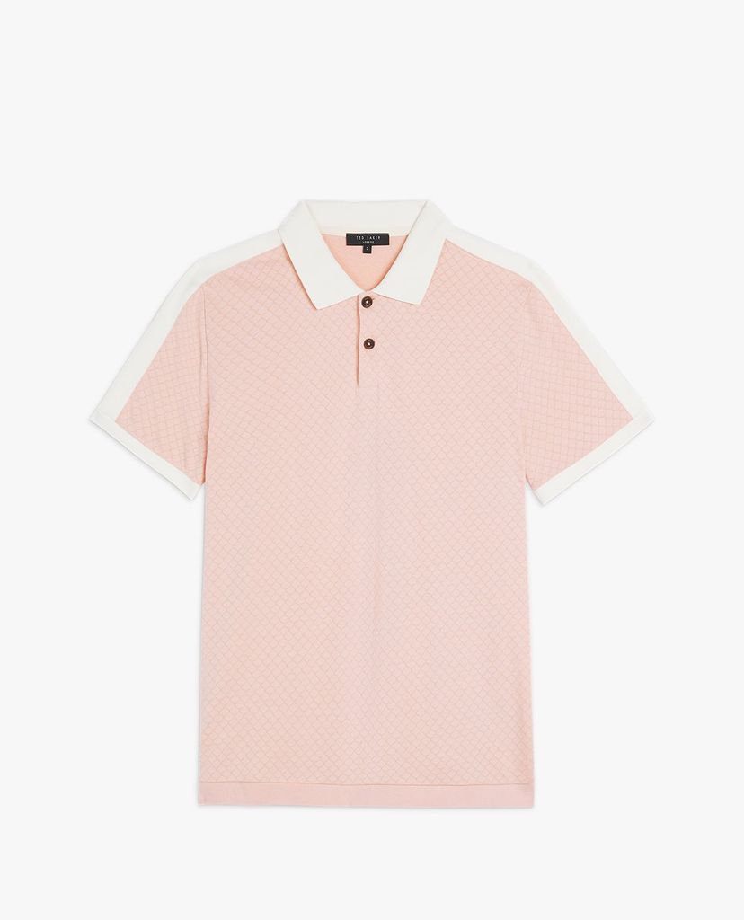 TED BAKER - Áo polo nam tay ngắn Virtual