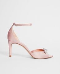 TED BAKER - Giày cao gót hở mũi đính đá Gleamy