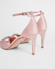TED BAKER - Giày cao gót hở mũi đính đá Gleamy