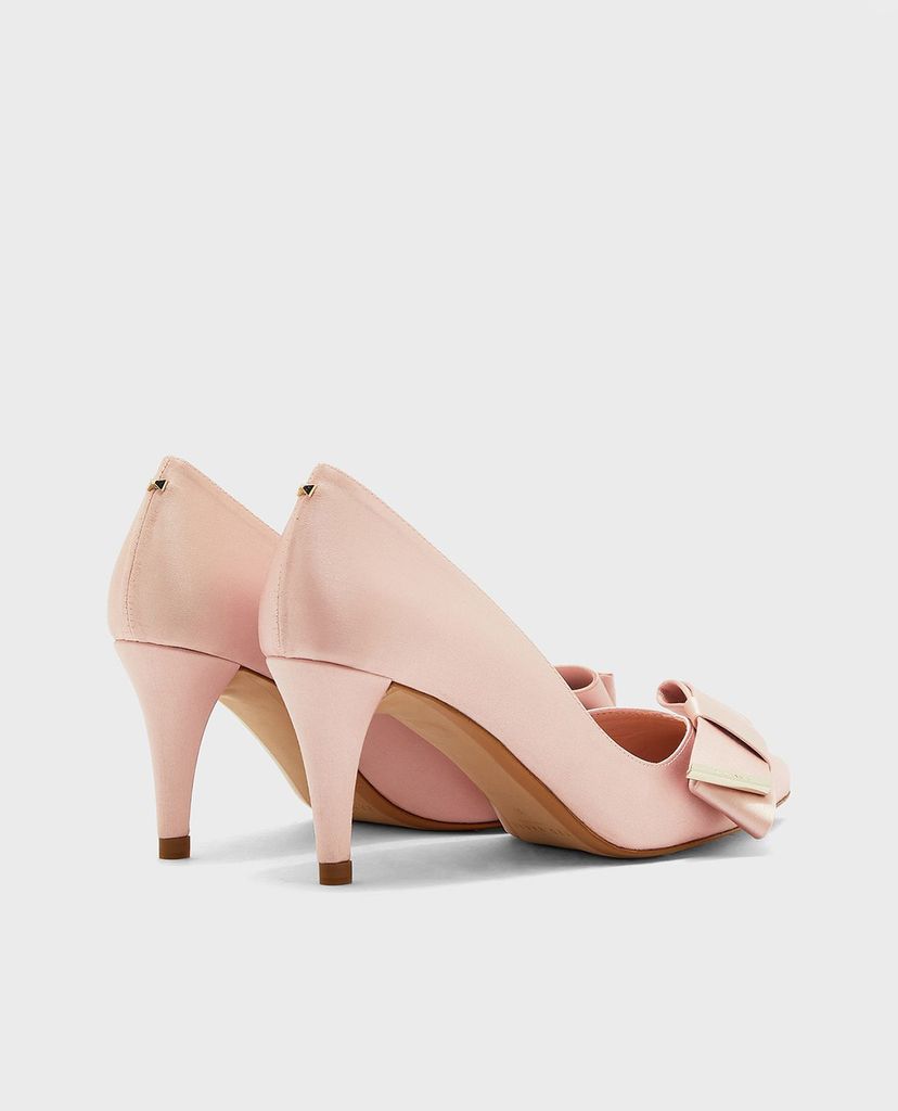 TED BAKER - Giày cao gót nữ phối nơ nữ tính