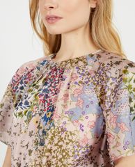 TED BAKER - Đầm mini cổ tròn ngắn tay Lalu