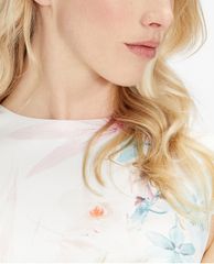 TED BAKER - Đầm mini cổ tròn ngắn tay Olivi
