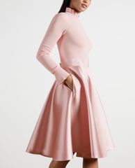TED BAKER - Đầm midi satin Zadi