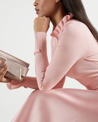 TED BAKER - Đầm midi satin Zadi