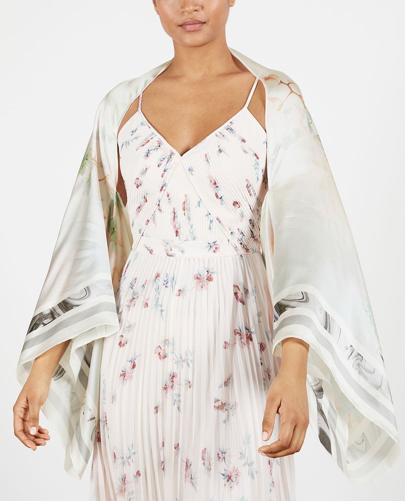 TED BAKER - Khăn choàng nữ chữ nhật Sinamon