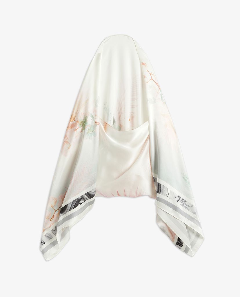 TED BAKER - Khăn choàng nữ chữ nhật Sinamon
