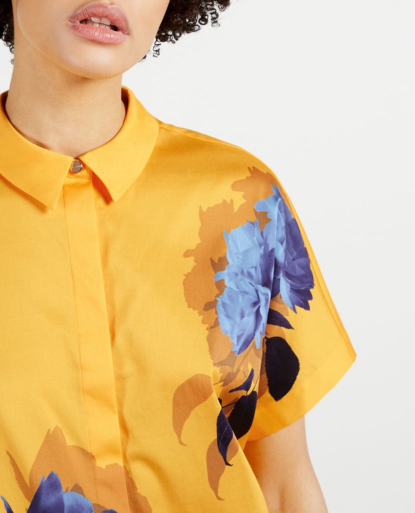 TED BAKER - Áo sơ mi nữ ngắn tay Aidenn