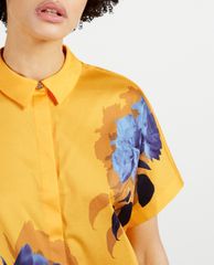 TED BAKER - Áo sơ mi nữ ngắn tay Aidenn