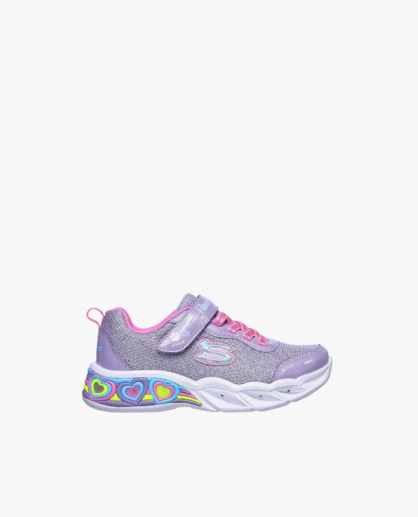 SKECHERS - Giày sneakers bé gái S Lights Sweetheart Lights Shimmer Spells