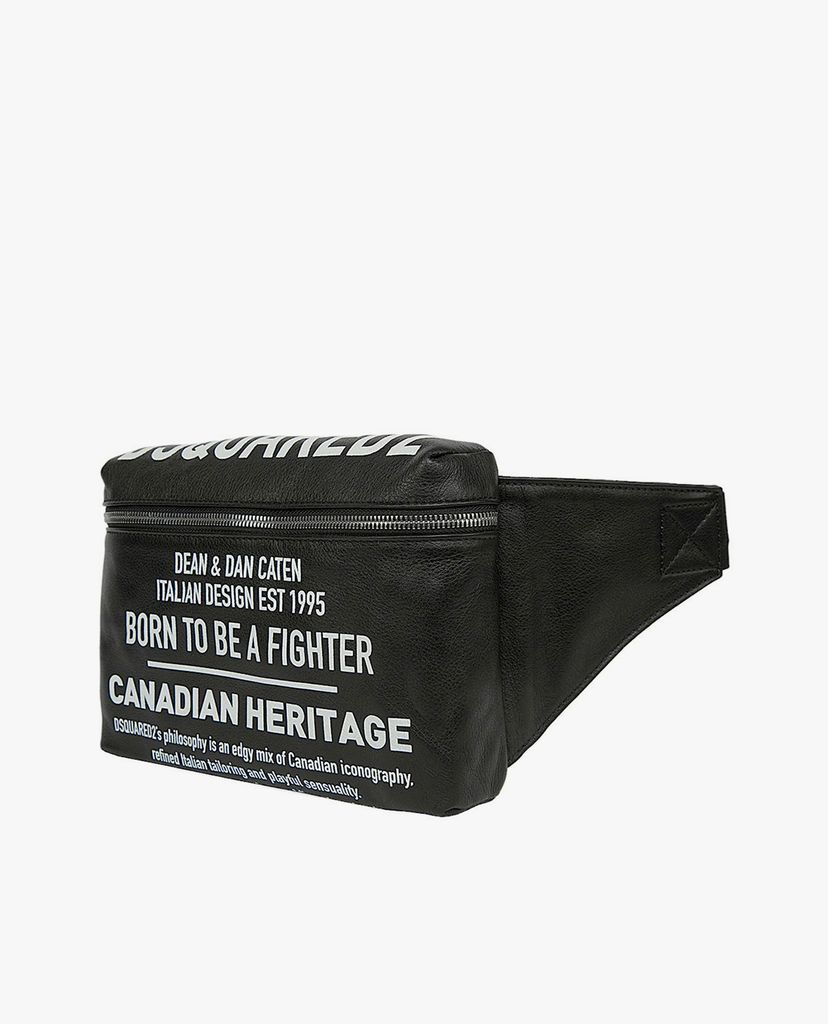DSQUARED2 - Túi bao tử chữ nhật Printed