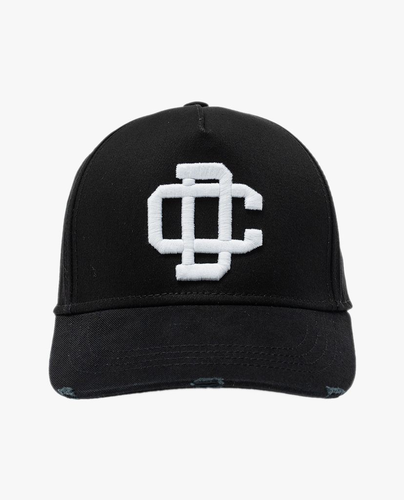 DSQUARED2 - Nón bóng chày thời trang Black Cotton