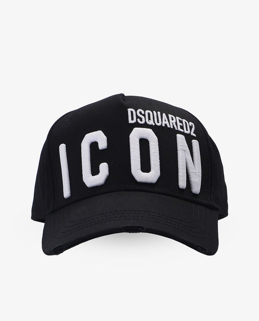 DSQUARED2 - Nón lưỡi trai thêu nổi Icon