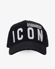 DSQUARED2 - Nón lưỡi trai thêu nổi Icon